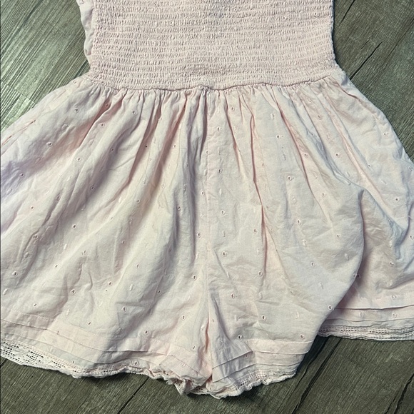 Chic Pink Ruffled Jumpsuit - Picture 6 of 7